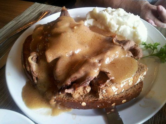 Hot Roast Beef Sandwiches With Gravy
 20 best hot roast beef w gravy images on Pinterest