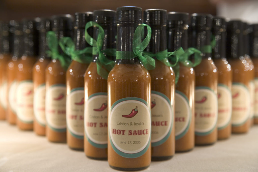 Hot Sauce Wedding Favors
 Washington DC Corporate Events and Wedding Planning