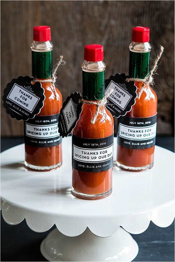 Hot Sauce Wedding Favors
 mini hot sauce wedding favors Wedding Decor Ideas