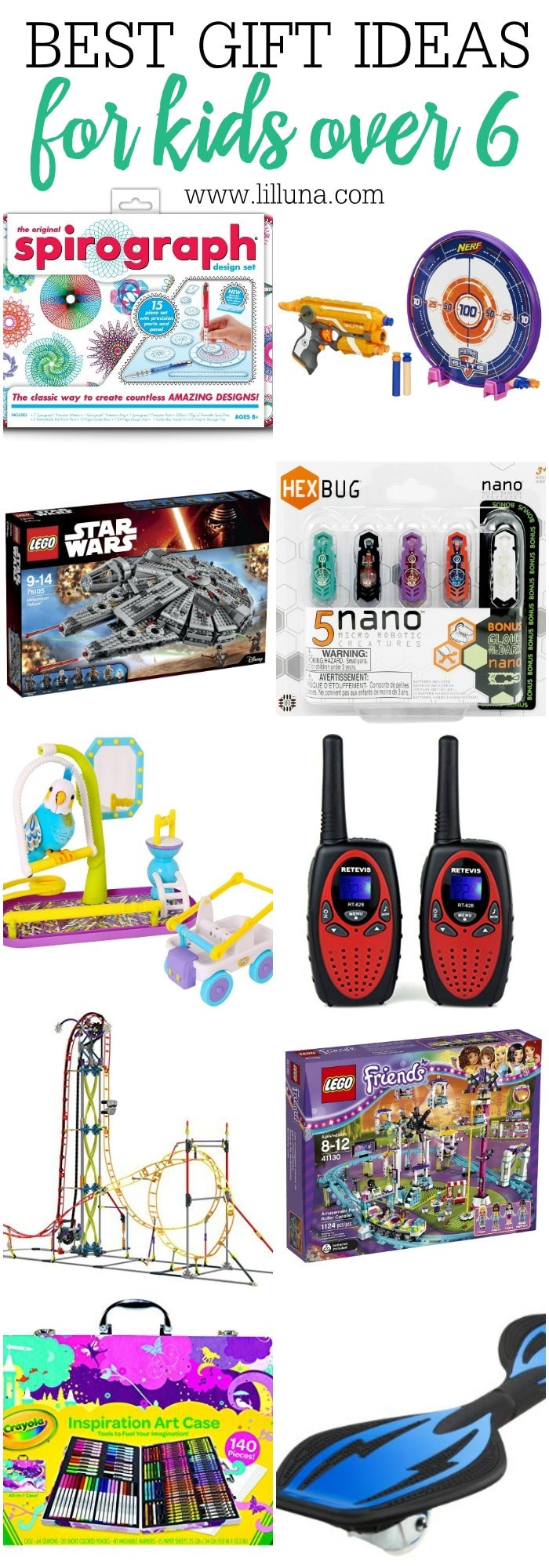 Hottest Gifts For Kids
 Best Gifts for Kids 6 and Older Lil Luna