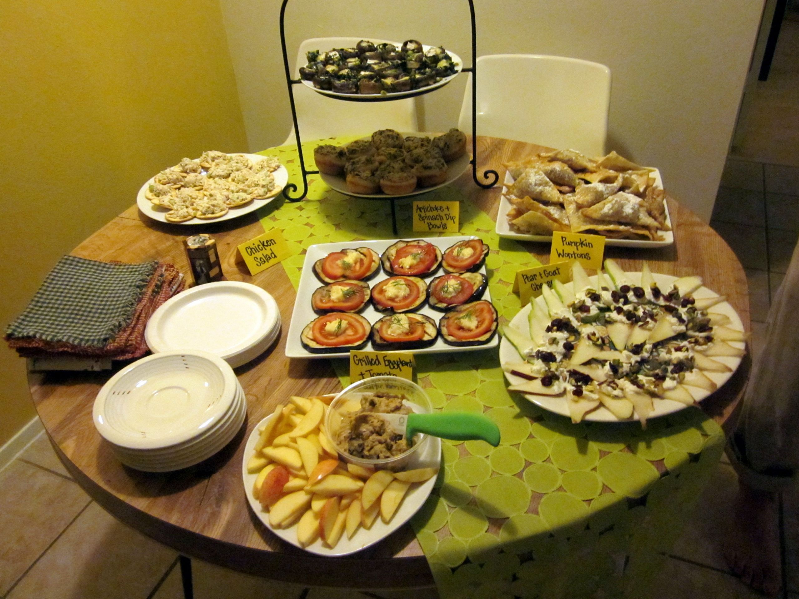 House Party Food Ideas
 Housewarming – Fall Party Food