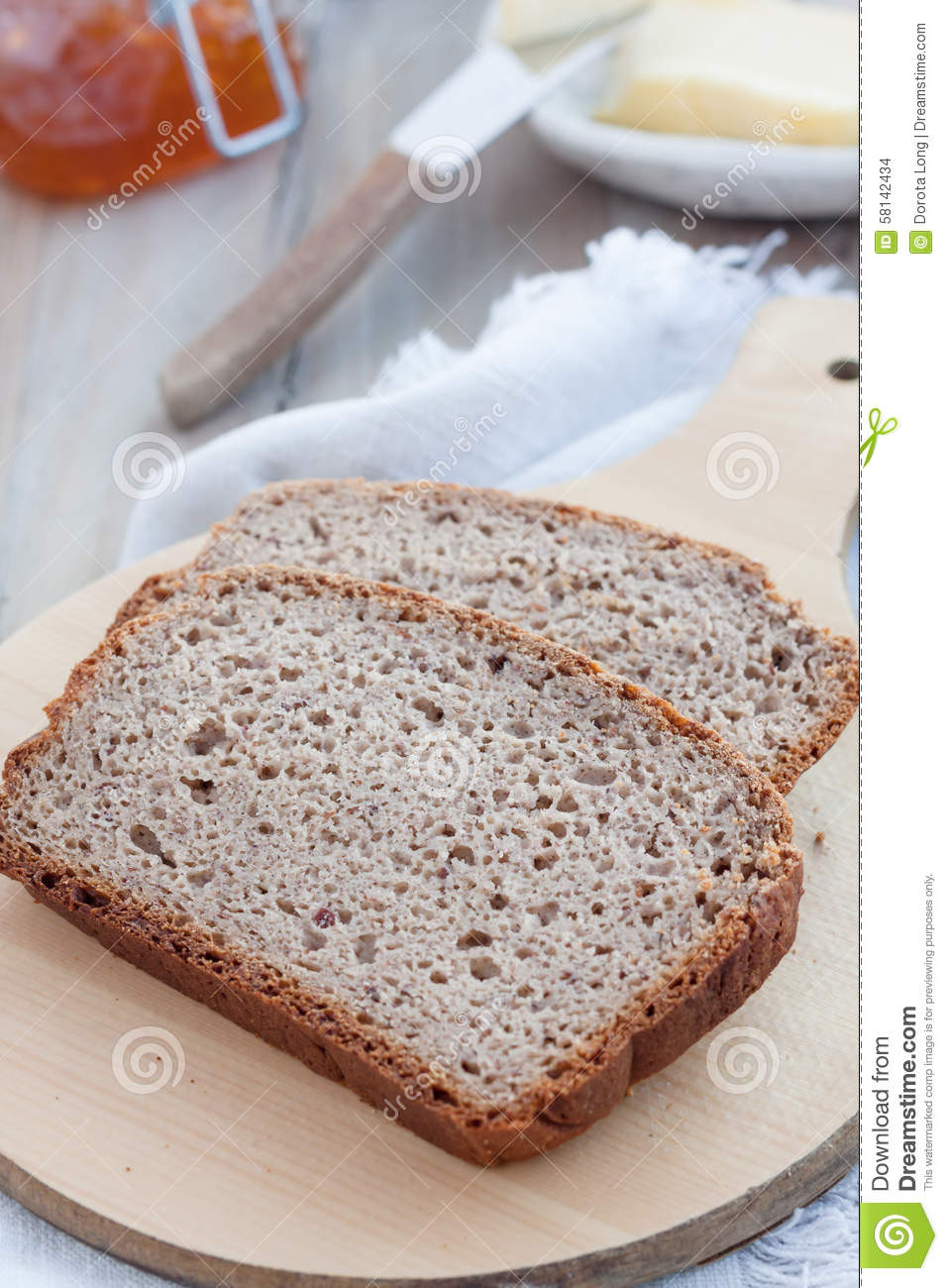 How Is Gluten Free Bread Made
 Slices Gluten Free Bread Made With Various Stock