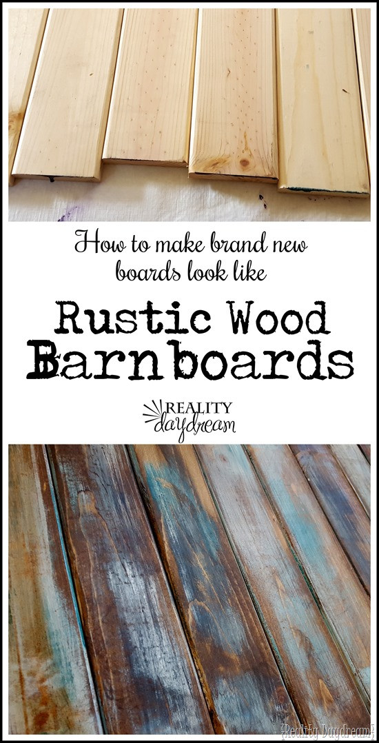 How To Brand Wood DIY
 How to Make Distressed Wood Barn Boards from NEW Wood