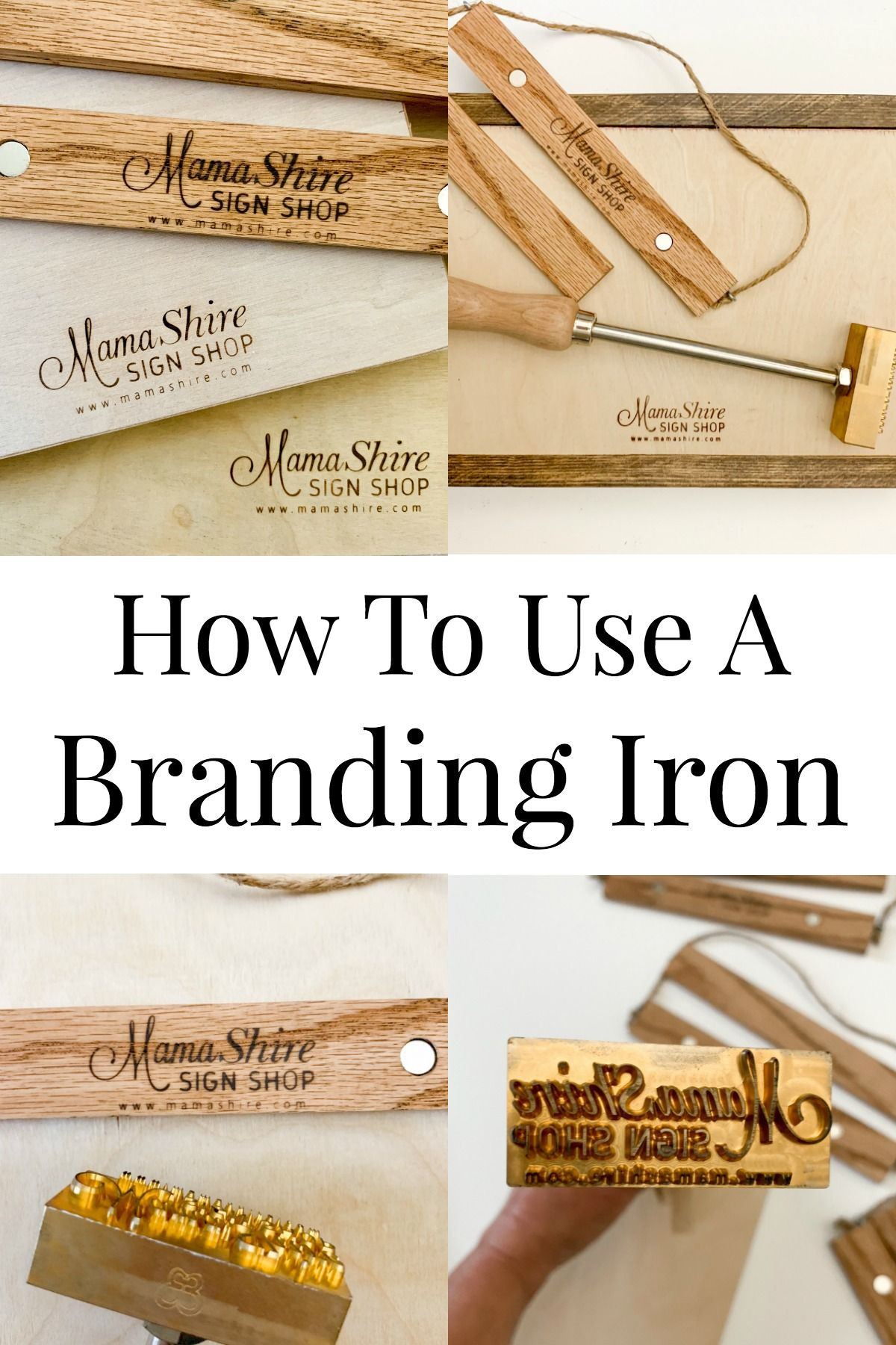 How To Brand Wood DIY
 How To Use A Branding Iron Wood