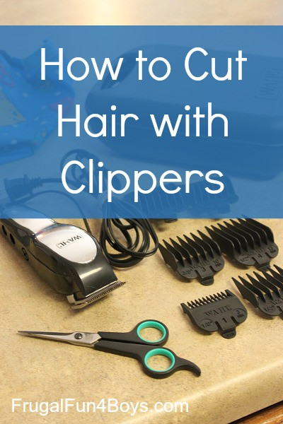 How To Cut Boys Hair With Clippers
 Boys Haircut Tutorials The Organised Housewife