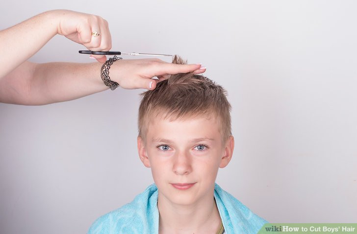 How To Cut Boys Hair With Clippers
 3 Ways to Cut Boys Hair wikiHow