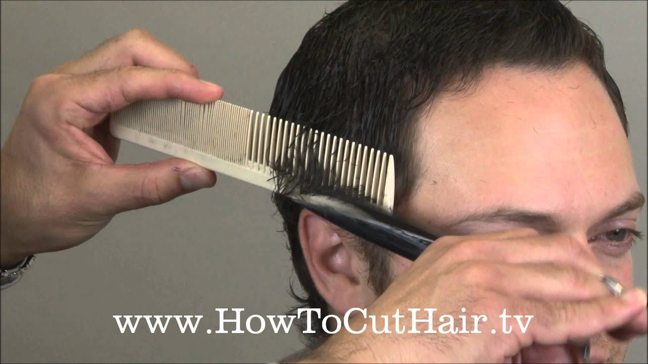 How To Cut Boys Hair With Scissors
 How To Cut Men s Hair Scissor Over b Barbering