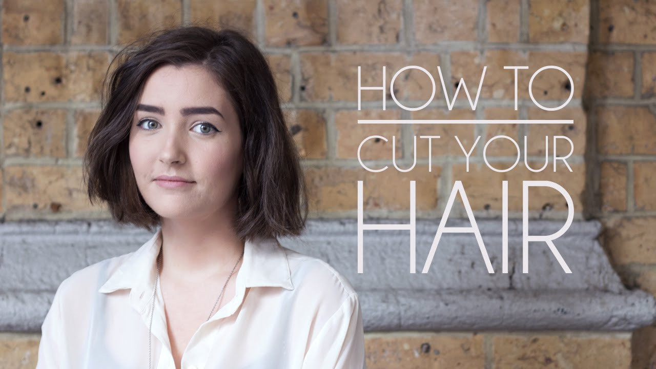 How To Cut Short Hair
 How to Cut Your Own Hair Short Hair Bob