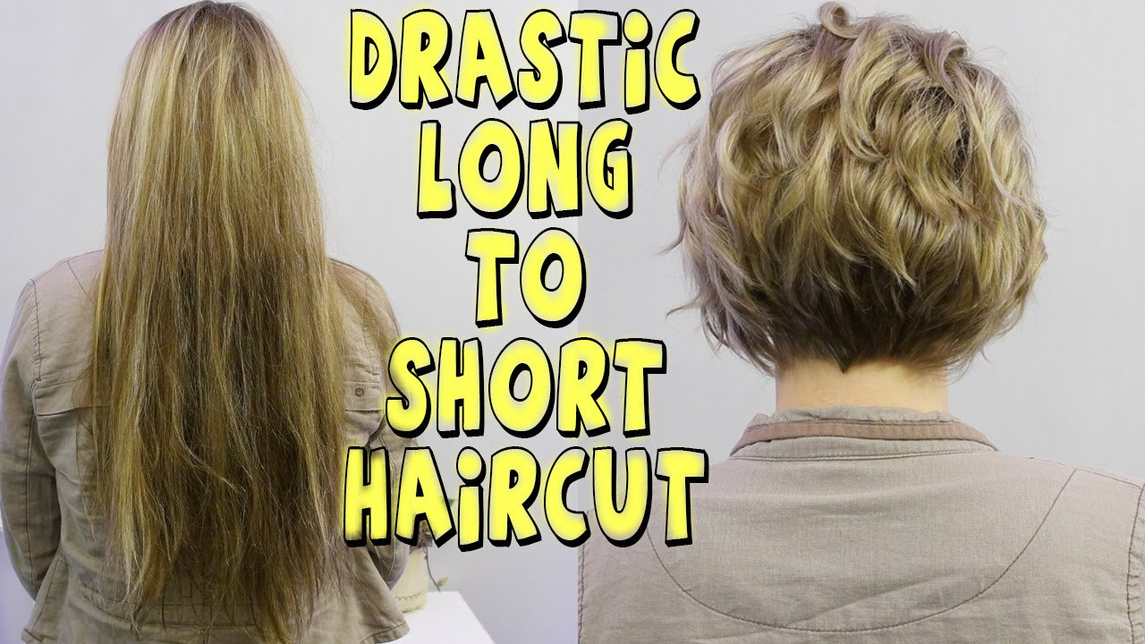 How To Cut Short Hair
 Quarantine Help DRASTIC LONG TO SHORT WOMENS HAIRCUT