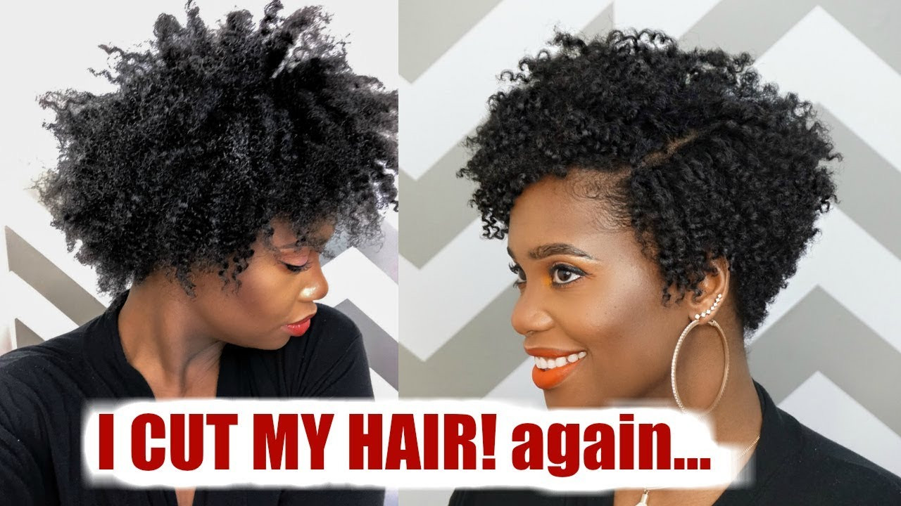 How To Cut Women'S Hair
 How to cut ️ Natural Hair into a Tapered Cut HairCutBae