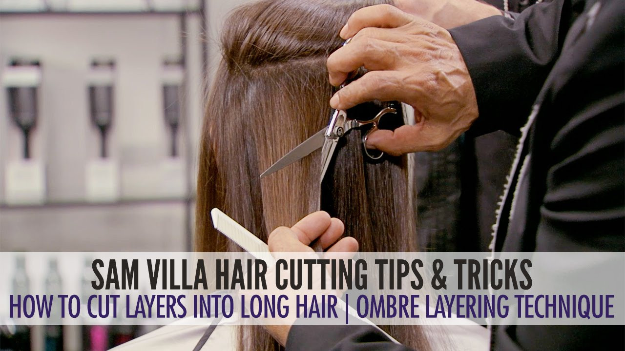 How To Cut Women'S Hair
 How To Cut Layers in Long Hair The Ombre Layering