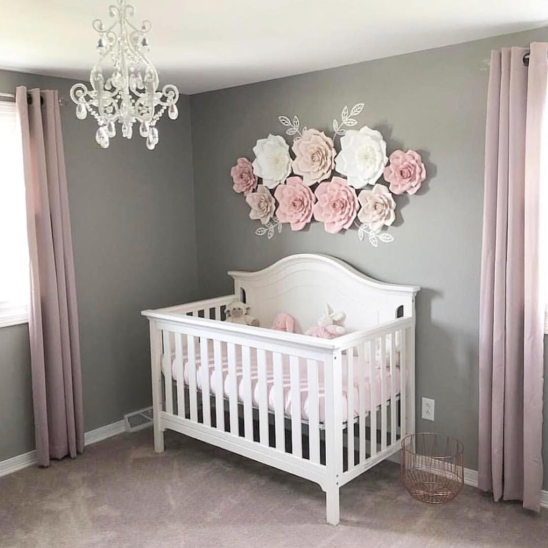 How To Decorate Baby Girl Room
 Simple and pretty 🌸 Via abbielu handmade