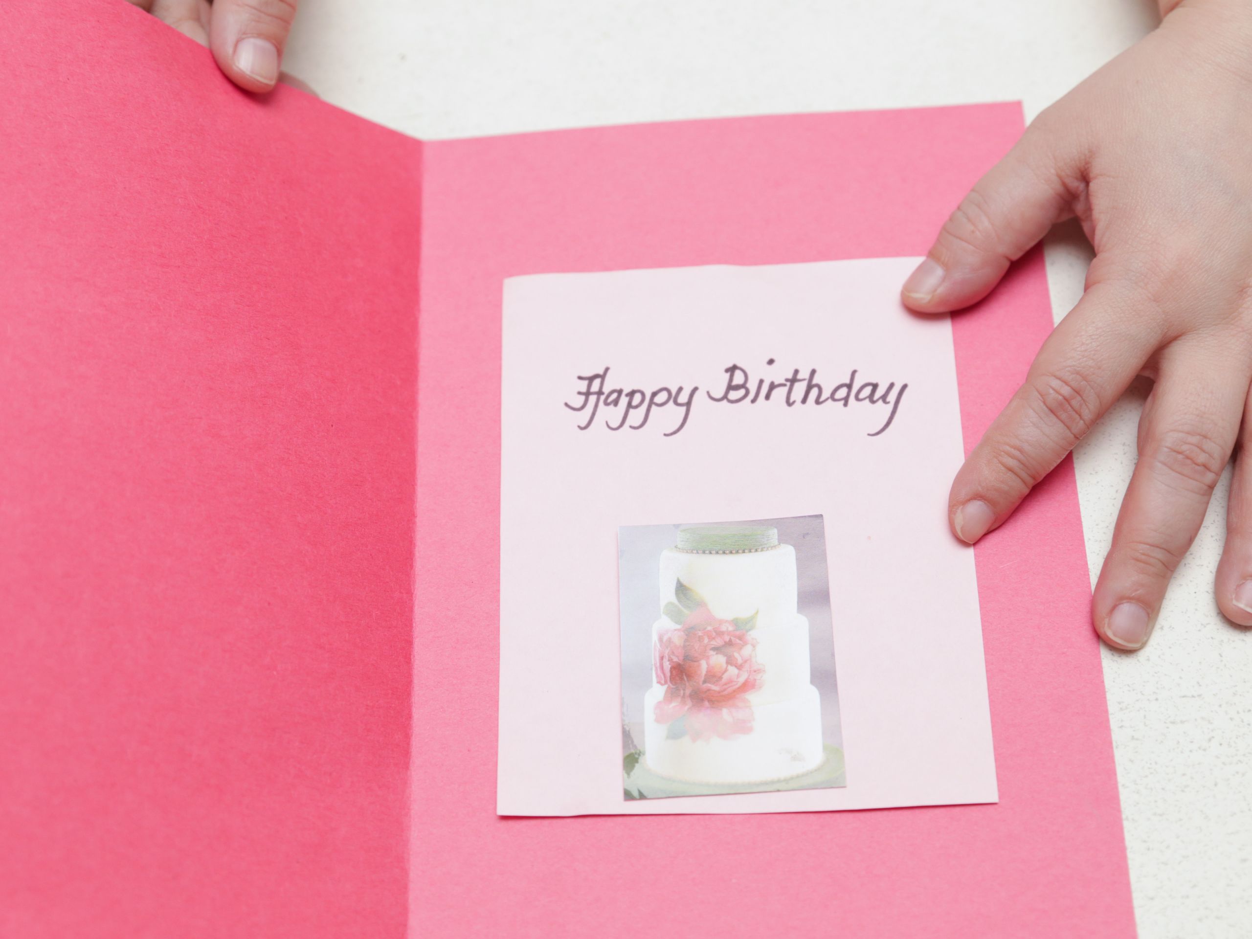 How To Draw A Birthday Card
 4 Ways to Make a Simple Birthday Card at Home wikiHow