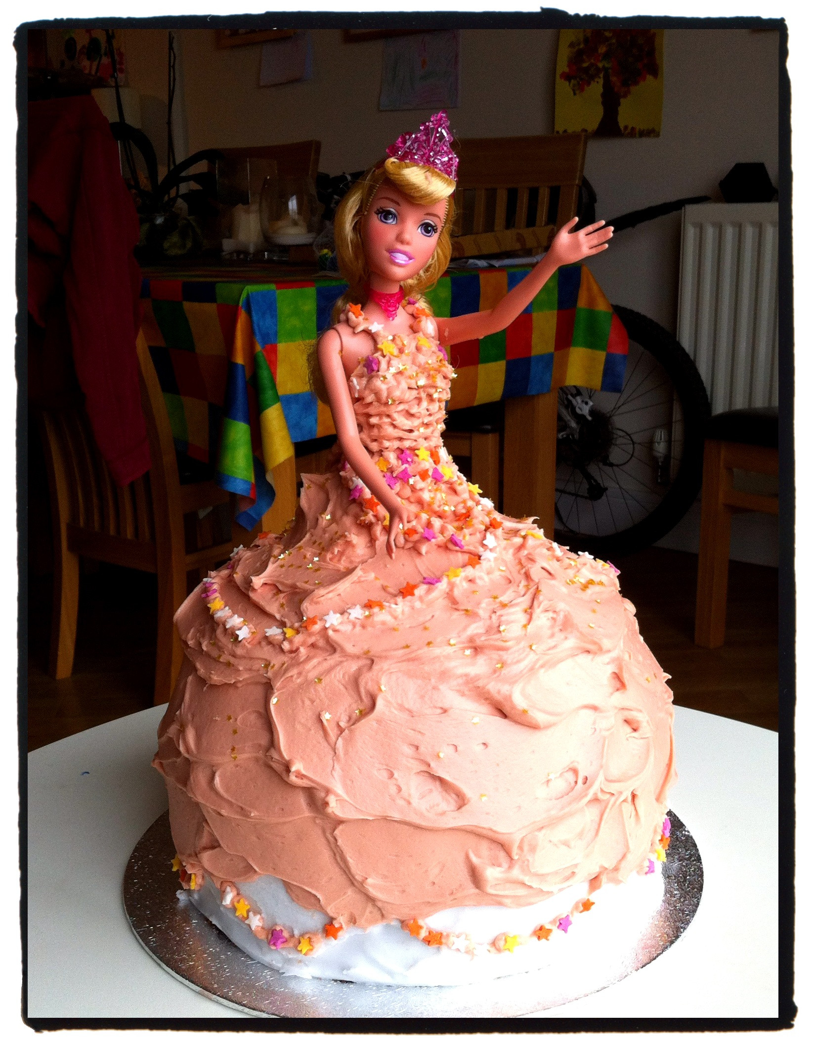 How To Make A Birthday Cake
 How to make a Princess Birthday Cake from scratch
