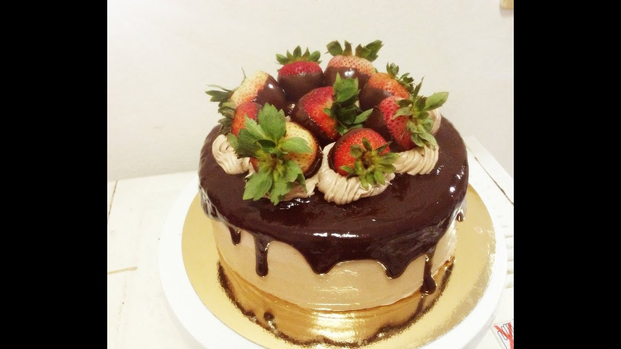 How To Make A Birthday Cake
 How to make 60th birthday cake chocolate cake