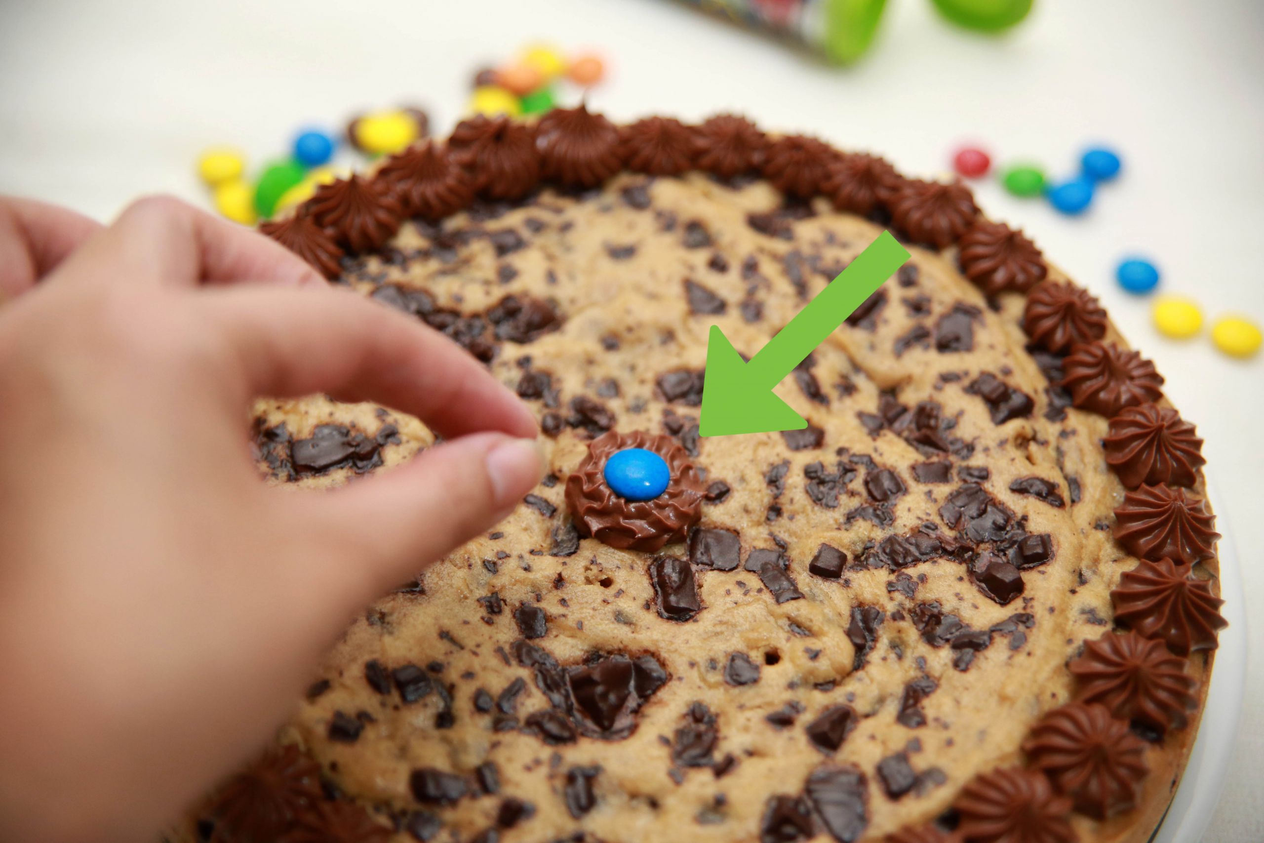 How To Make A Birthday Cake
 How to Make a Chocolate Chip Cookie Birthday Cake 14 Steps