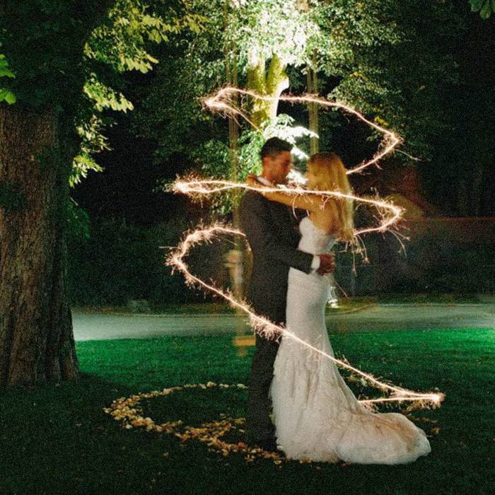 How To Photograph Wedding Sparklers
 Premium Gold 20" Wedding Sparklers