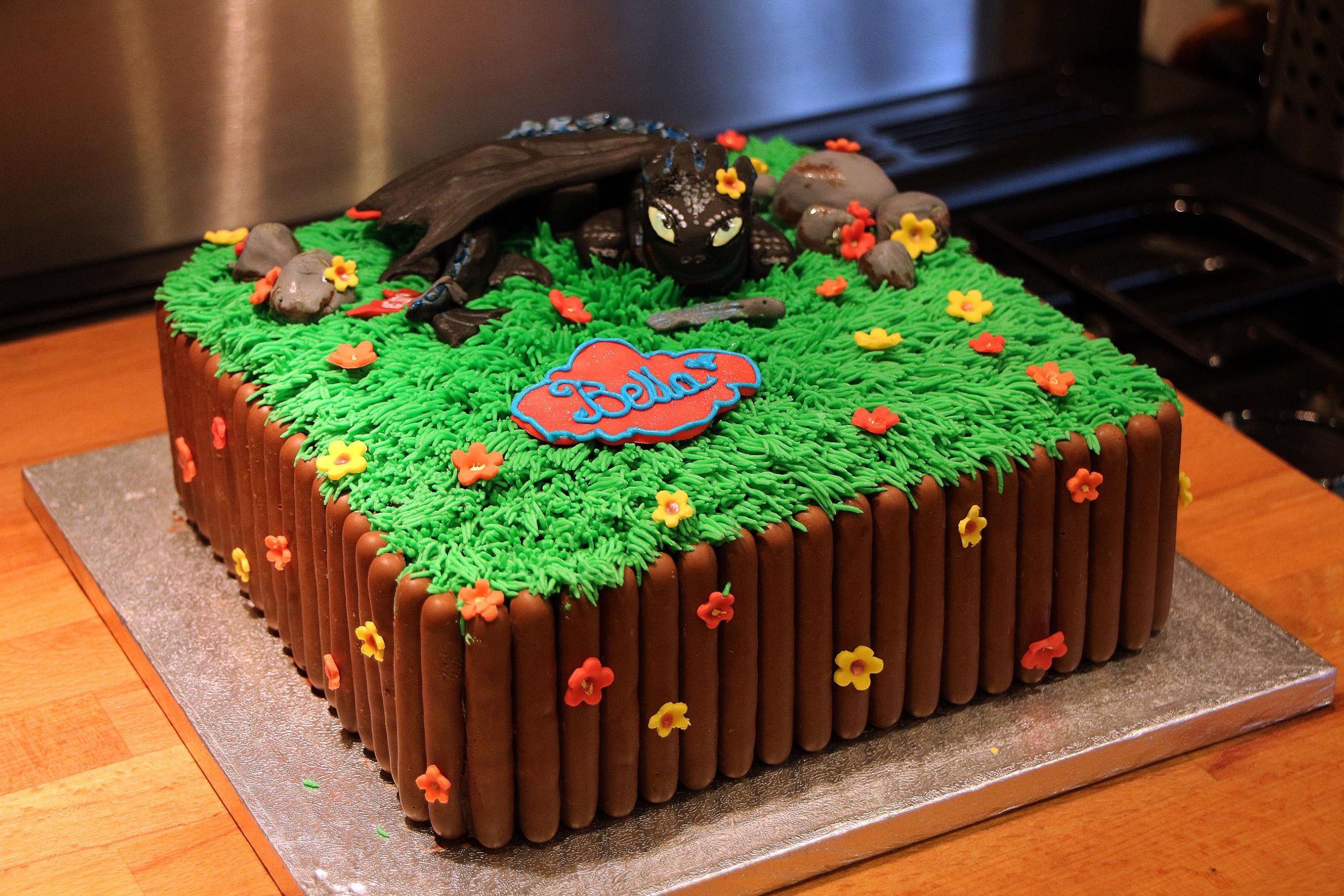 How To Train Your Dragon Birthday Cake
 How to Train Your Dragon ‘Toothless’ Cake