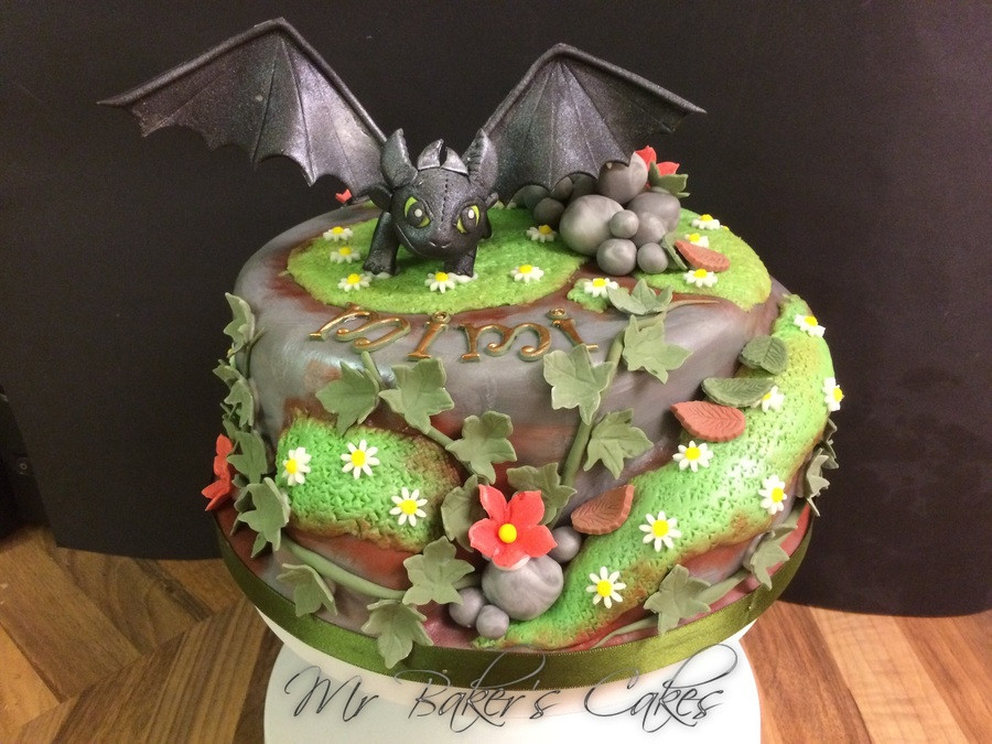 How To Train Your Dragon Birthday Cake
 Toothless how To Train Your Dragon Cake CakeCentral