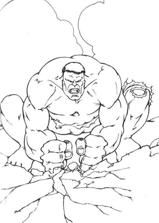 Hulk Coloring Pages For Kids
 18 best Hulk Coloring Pages images on Pinterest