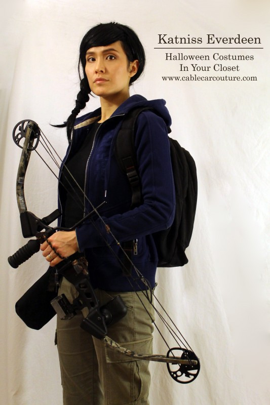 Hunger Games Costumes DIY
 katniss everdeen halloween costume – cable car couture