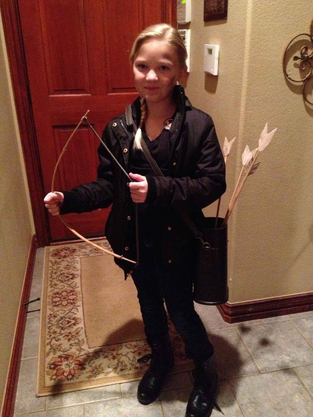 Hunger Games Costumes DIY
 Dixie of all Trades Catniss Hunger Games costume