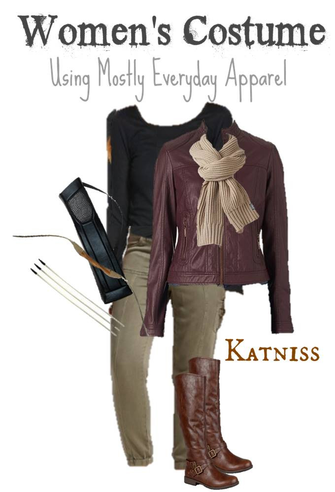 Hunger Games Costumes DIY
 DIY Katniss Costume using Clothes You Can Wear Again