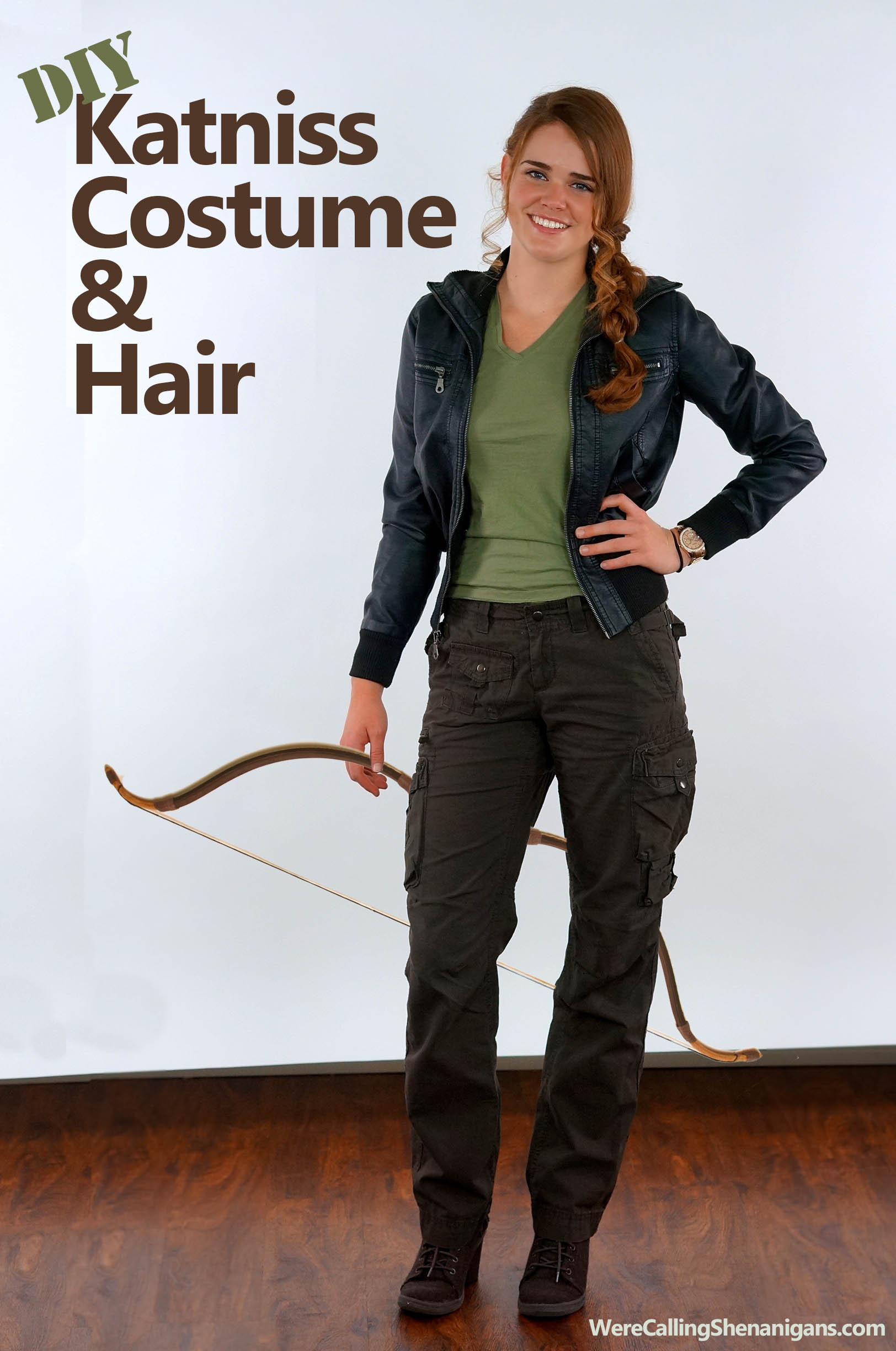 Hunger Games Costumes DIY
 DIY Katniss Costume and Hair We re Calling Shenanigans