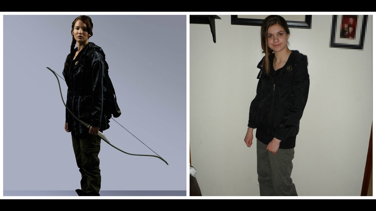 Hunger Games Costumes DIY
 The Hunger Games DIY Katniss Costume Makeup and Outfit