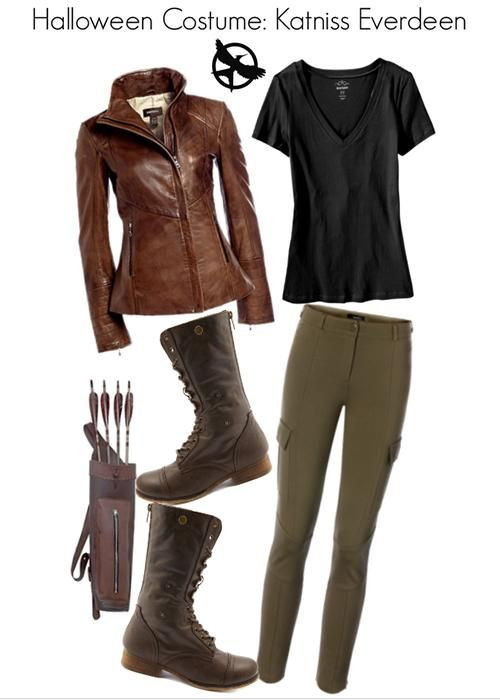 Hunger Games Costumes DIY
 Halloween Costume Katniss Everdeen