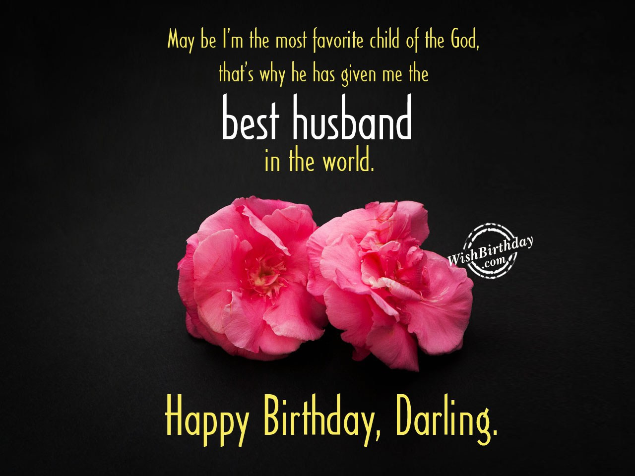 Husband Birthday Wishes
 Birthday Wishes For Husband Birthday