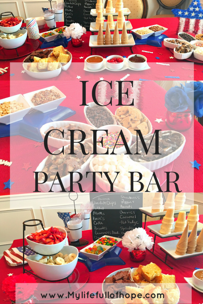 Ice Cream Bar Ideas For Birthday Party
 Ice Cream Bar Party Ideas