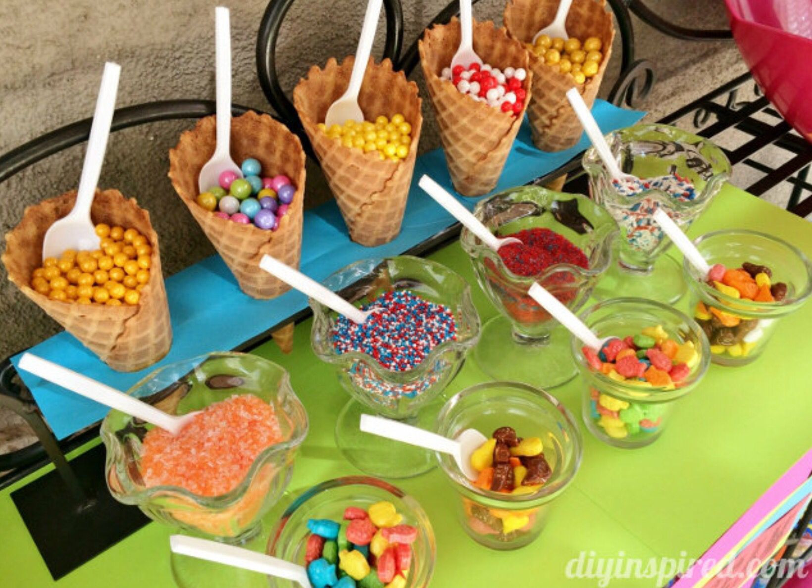 Ice Cream Bar Ideas For Birthday Party
 Ice cream bar