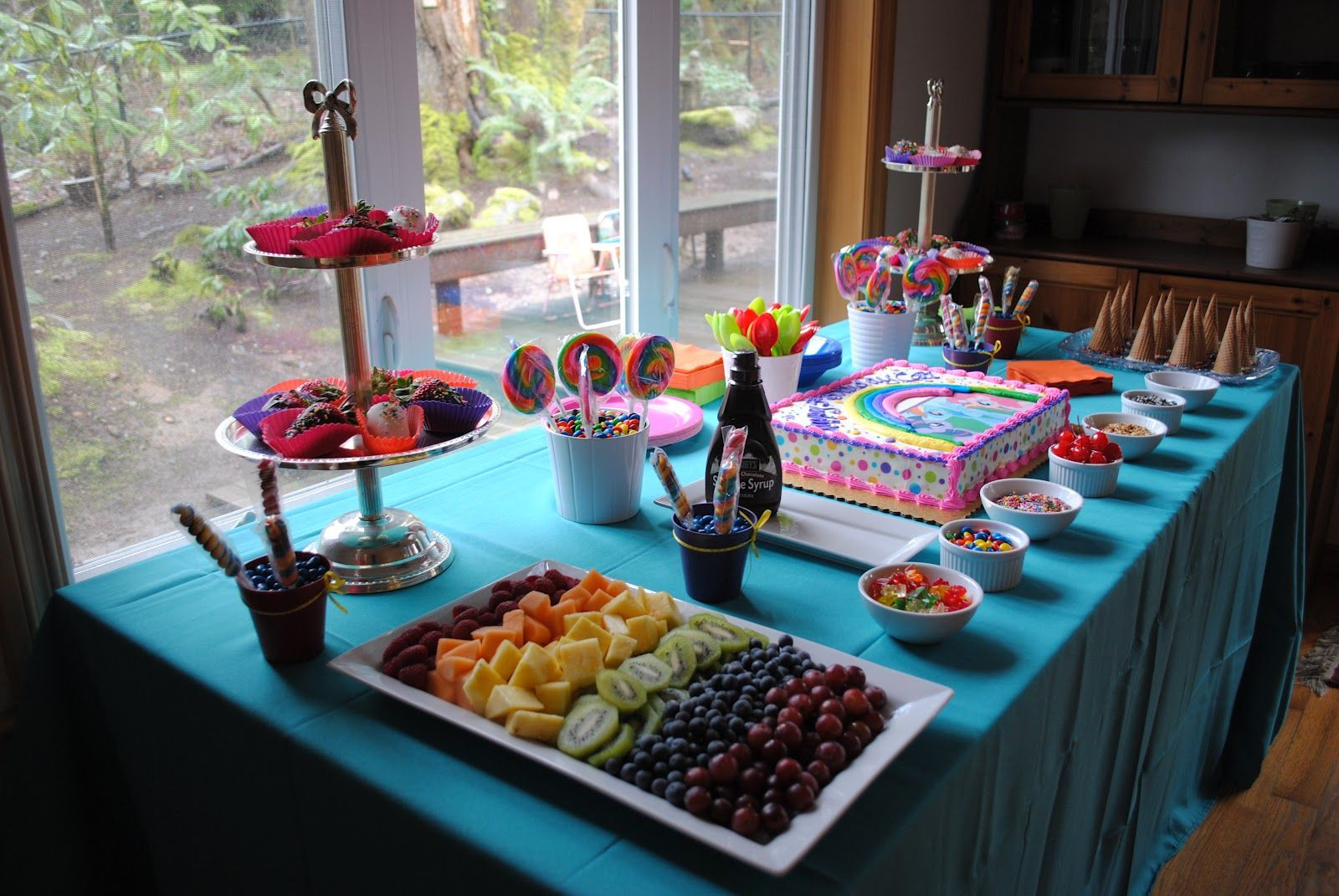 Ice Cream Bar Ideas For Birthday Party
 kids ice cream bar