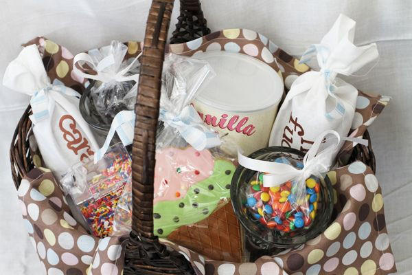 Ice Cream Sundae Gift Basket Ideas
 113 best images about Awesome t baskets on Pinterest