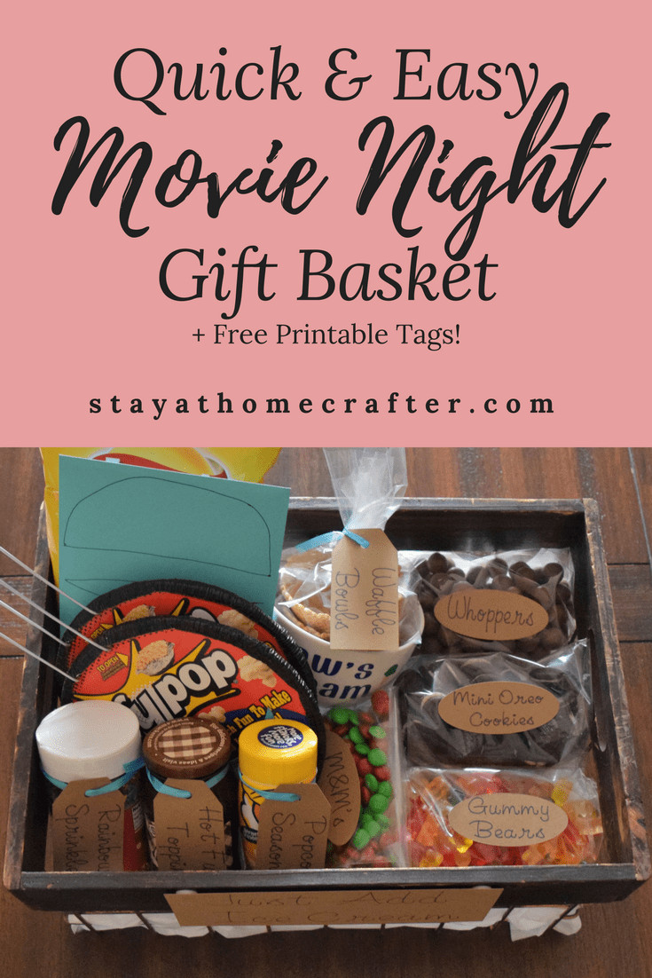 Ice Cream Sundae Gift Basket Ideas
 Quick & Easy Ice Cream Sundae Gift Basket stay at home