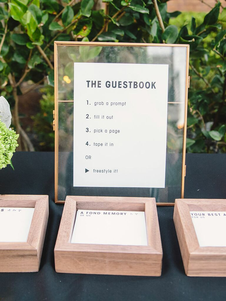Idea For Wedding Guest Book
 Wedding Guest Book Guest Book Alternatives You’ll Love