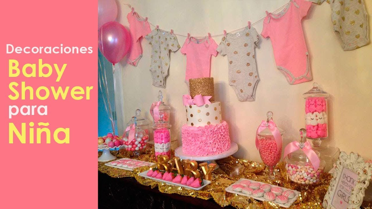 Ideas De Decoracion Para Baby Shower
 decoracion baby shower niña