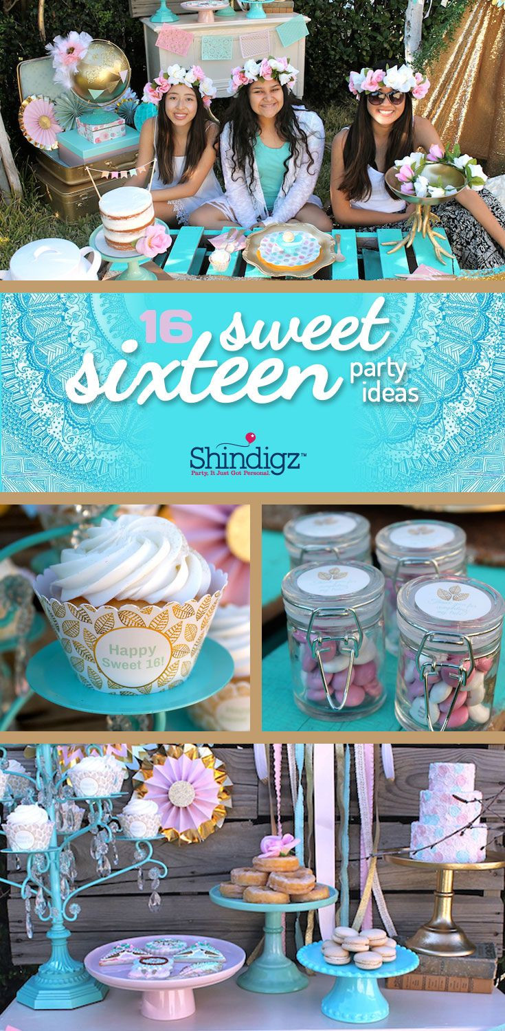 Ideas For 16 Birthday Party
 36 best Sweet 16 Birthday Party Ideas images by Shindigz