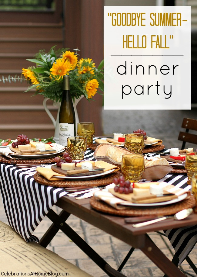Ideas For A Dinner Party
 Entertaining