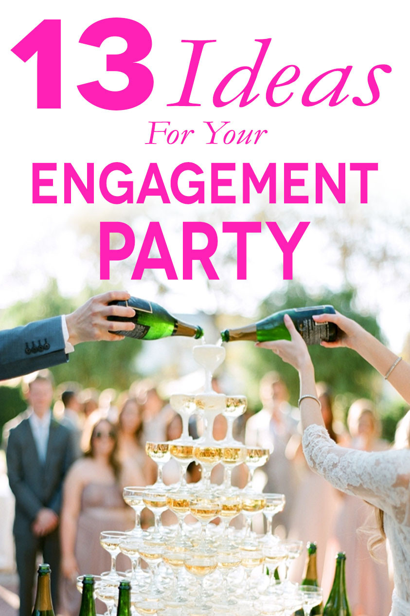 Ideas For A Engagement Party
 13 Engagement Party Ideas We Love