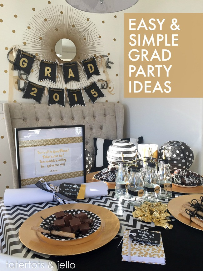 Ideas For A Graduation Party
 More Graduation Party & Gift Ideas Tatertots and Jello