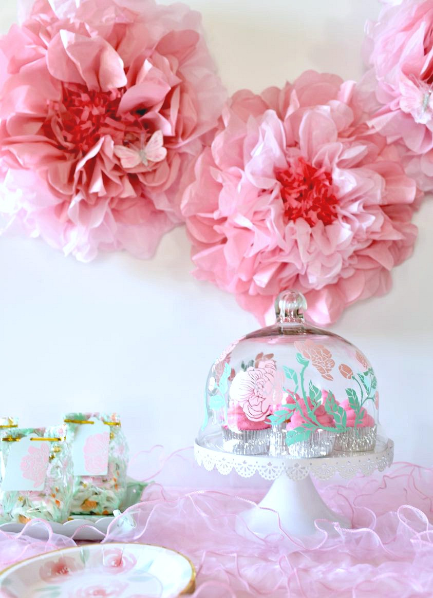 Ideas For Baby Shower Decorations
 Girl Baby Shower Ideas Free Cut Files Make Life Lovely