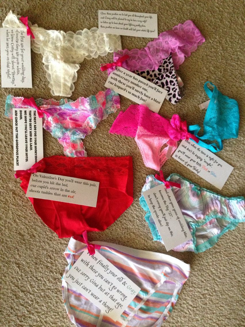 Ideas For Bachelorette Party Gifts For Bride
 Bachelorette Gift Panty Poem by DesirableEventsByDes on