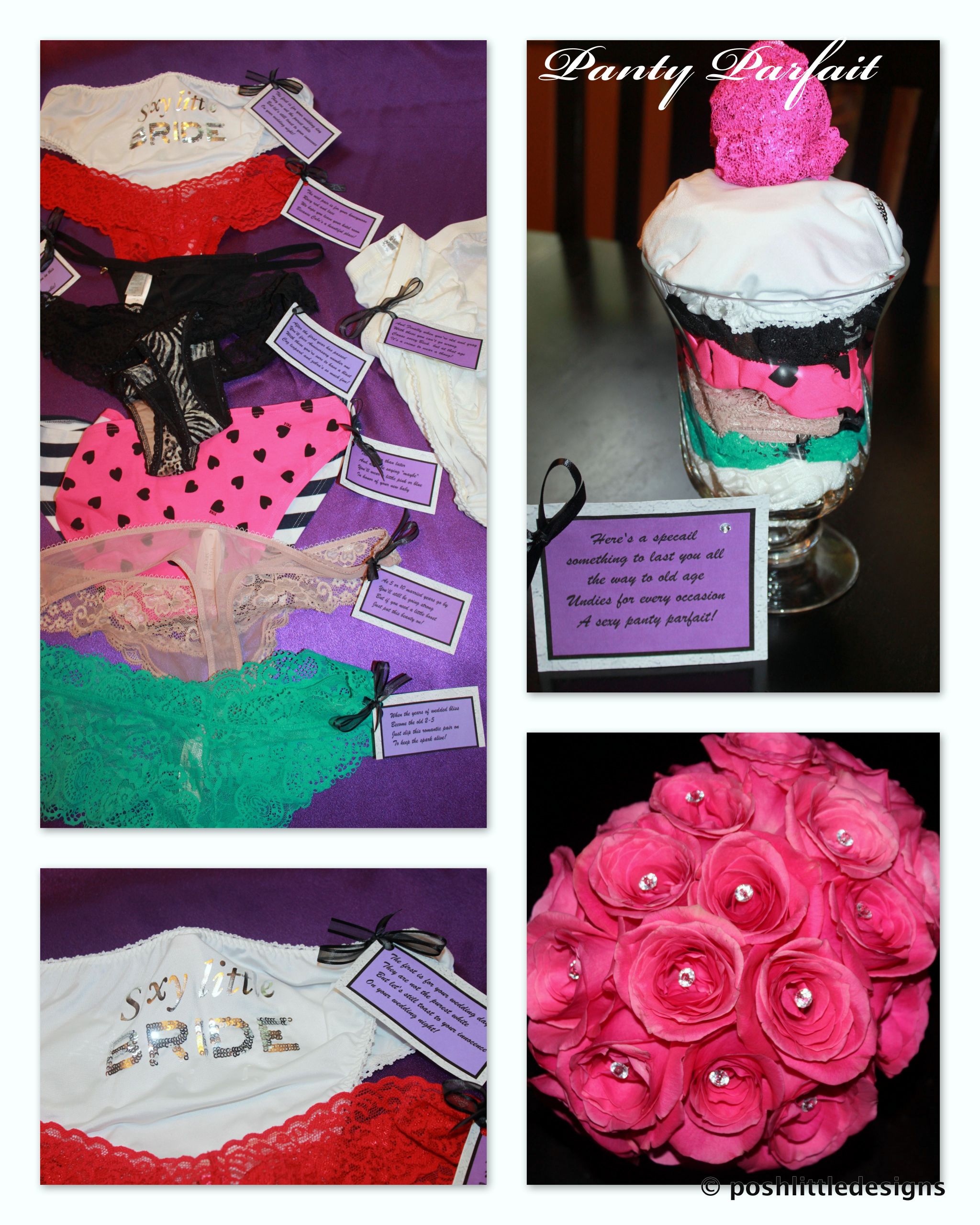 Ideas For Bachelorette Party Gifts For Bride
 Real Parties Bachelorette Posh Little Designs