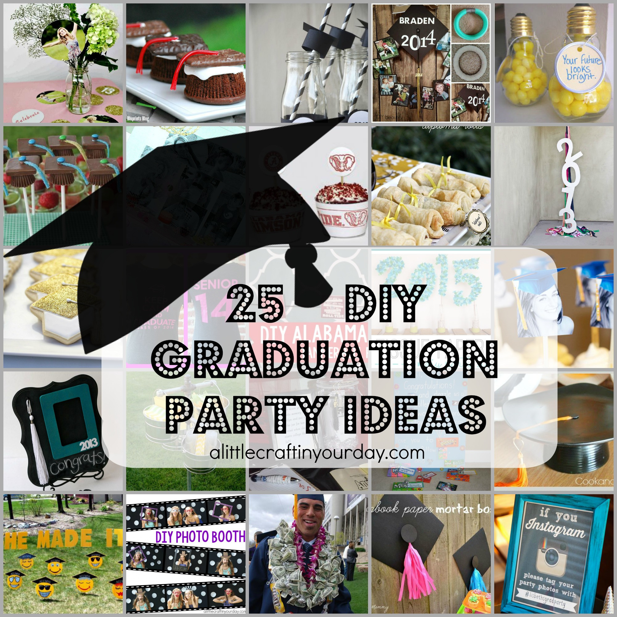 Ideas For Decorating For A Graduation Party
 25 DIY Graduation Party Ideas A Little Craft In Your Day
