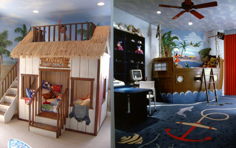Ideas For Kids Bedrooms
 27 Cool Kids Bedroom Theme Ideas