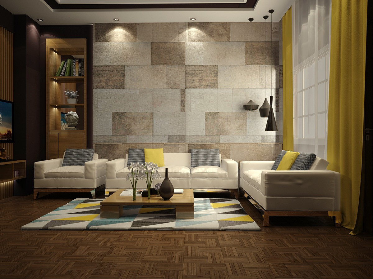 Ideas For Living Room Wall
 23 Interior Designs Decorating Ideas