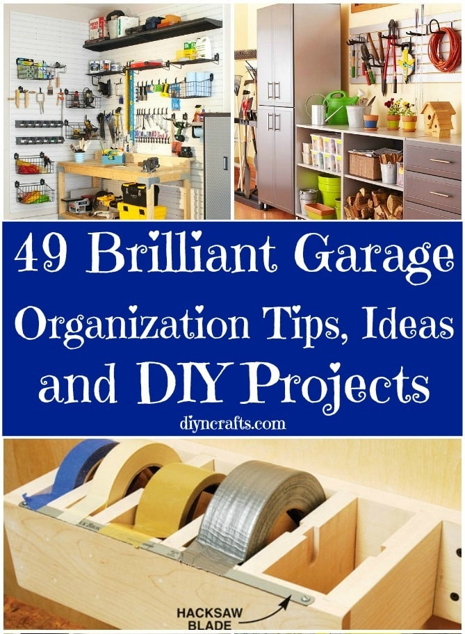 Ideas For Organizing Garage
 49 Brilliant Garage Organization Tips Ideas and DIY