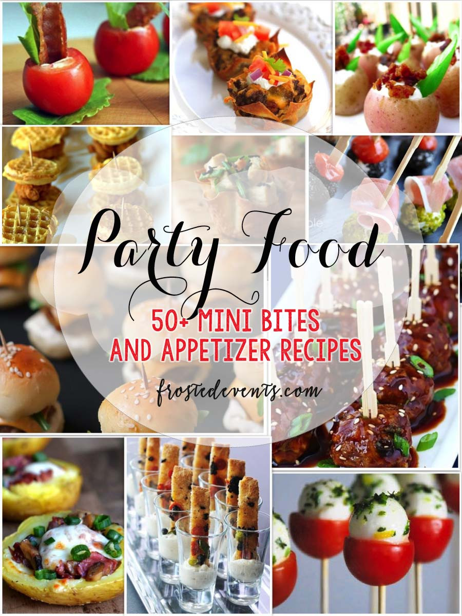 Ideas For Party Food
 Party Food Ideas Mini Bites Party Food Recipes